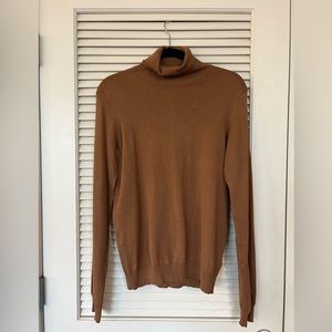 H&M knit “Basics” turtleneck | camel, size S
